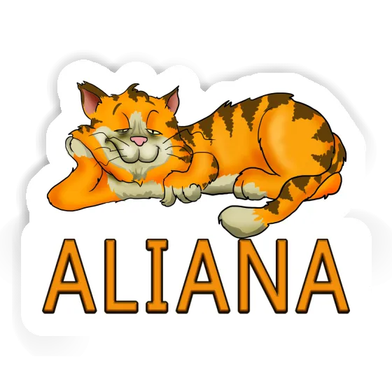 Sticker Aliana Cat Laptop Sticker Aliana Cat Laptop Image