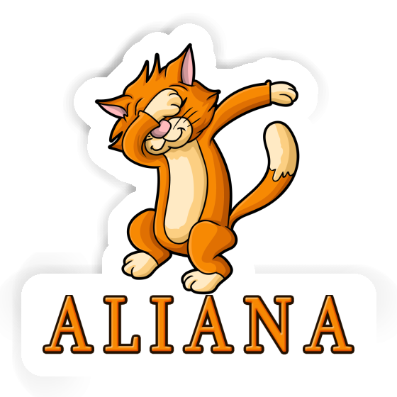 Sticker Cat Aliana Notebook Sticker Cat Aliana Gift package Image