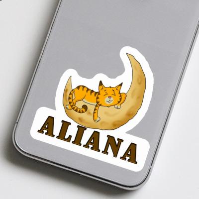 Katze Aufkleber Aliana Katze Aufkleber Aliana Image