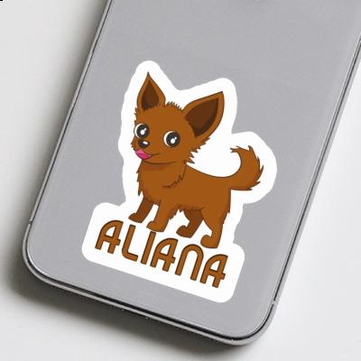 Sticker Chihuahua Aliana Notebook Sticker Chihuahua Aliana Gift package Image