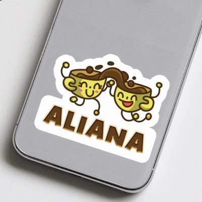 Autocollant Aliana Kaffee Gift package Image