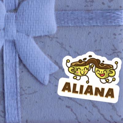 Autocollant Aliana Kaffee Notebook Autocollant Aliana Kaffee Notebook Image
