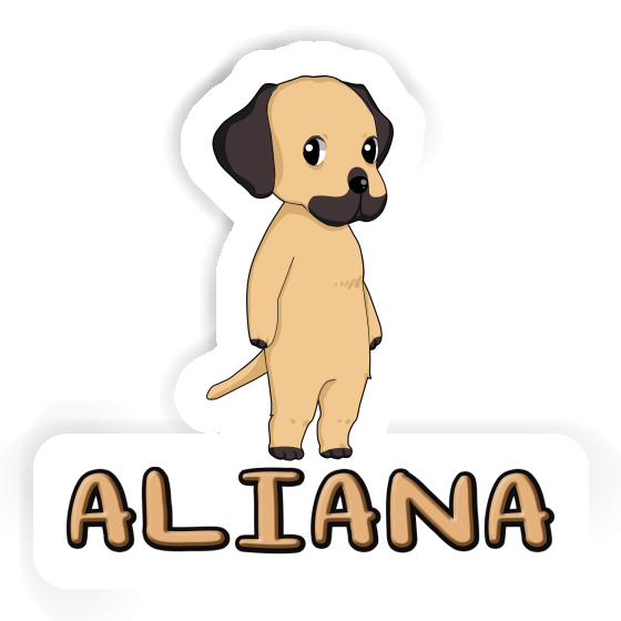 Sticker Rhodesian Ridgeback Aliana Notebook Sticker Rhodesian Ridgeback Aliana Gift package Image