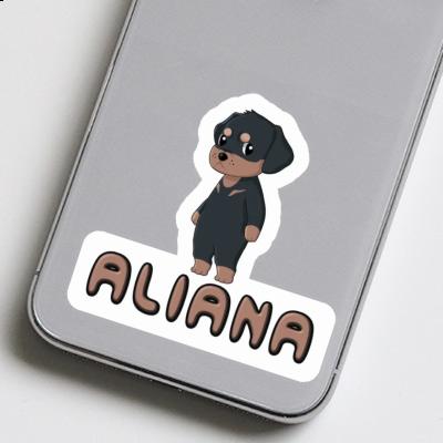 Sticker Aliana Rottweiler Notebook Sticker Aliana Rottweiler Notebook Image