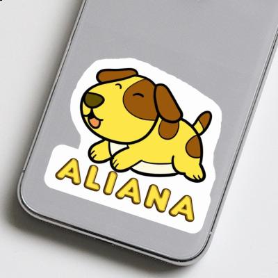 Sticker Hund Aliana Notebook Sticker Hund Aliana Notebook Image
