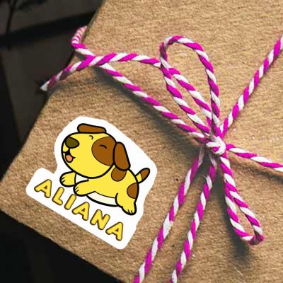 Sticker Hund Aliana Notebook Sticker Hund Aliana Notebook Image