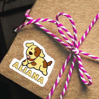 Aliana Sticker Dog Notebook Aliana Sticker Dog Gift package Image
