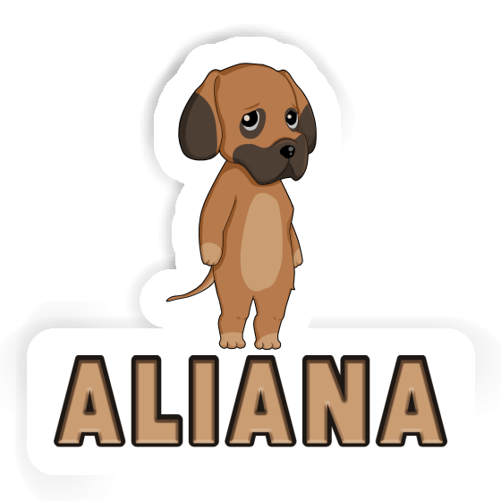  Great Dane Sticker Aliana Laptop Image