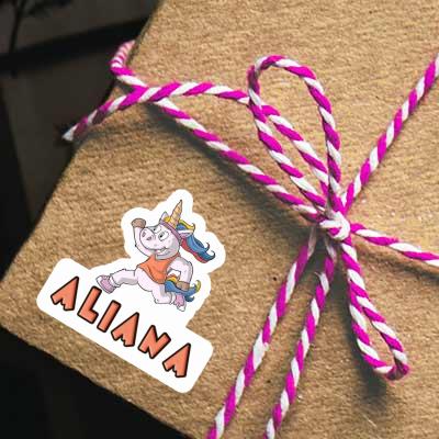 Joggerin Sticker Aliana Laptop Joggerin Sticker Aliana Laptop Image
