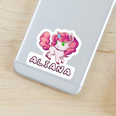 Aliana Sticker Einhorn Notebook Aliana Sticker Einhorn Notebook Image