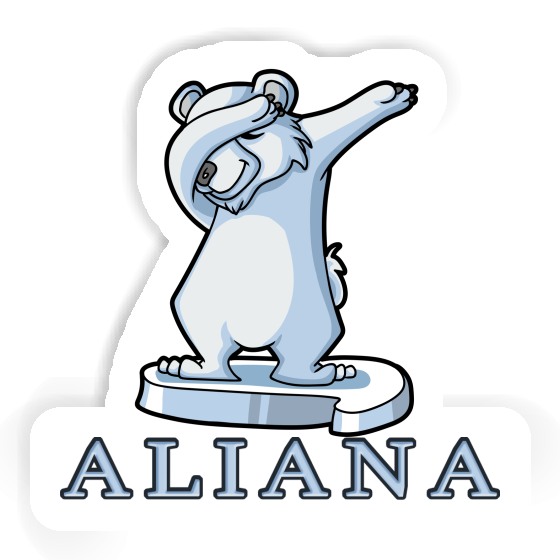 Autocollant Ours polaire Aliana Autocollant Ours polaire Aliana Image