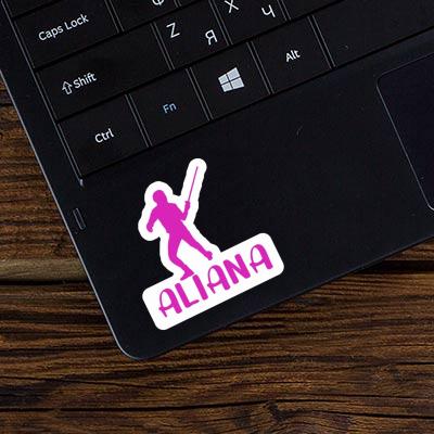 Aliana Aufkleber Fechter Notebook Aliana Aufkleber Fechter Gift package Image
