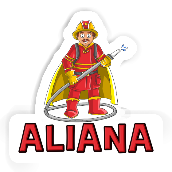 Pompier Autocollant Aliana Notebook Pompier Autocollant Aliana Notebook Image