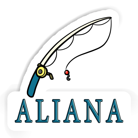 Aufkleber Aliana Angelrute Notebook Aufkleber Aliana Angelrute Gift package Image