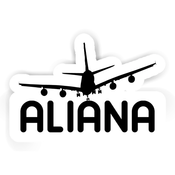 Aufkleber Aliana Flugzeug Laptop Aufkleber Aliana Flugzeug Laptop Image