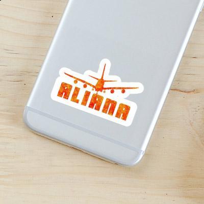 Aliana Aufkleber Flugzeug Notebook Aliana Aufkleber Flugzeug Gift package Image
