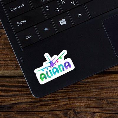 Autocollant Avion Aliana Notebook Autocollant Avion Aliana Gift package Image