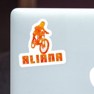 Aliana Sticker Freeride Biker Notebook Aliana Sticker Freeride Biker Notebook Image