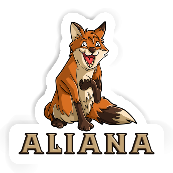 Autocollant Aliana Renard Notebook Autocollant Aliana Renard Notebook Image