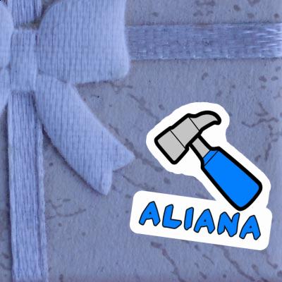 Marteau Autocollant Aliana Laptop Image