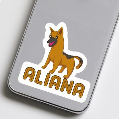 Hirtenhund Sticker Aliana Notebook Hirtenhund Sticker Aliana Notebook Image