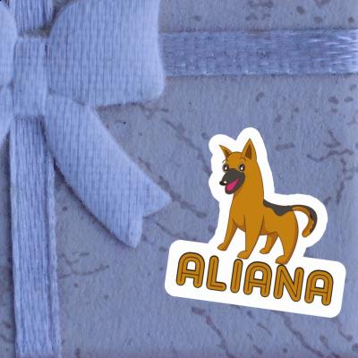 Sticker German Shepherd Aliana Laptop Sticker German Shepherd Aliana Laptop Image