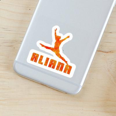 Gymnastin Sticker Aliana Laptop Image