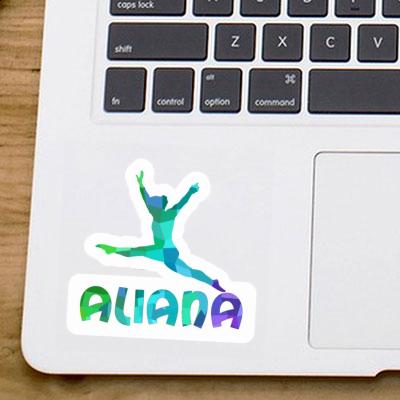 Aufkleber Gymnastin Aliana Aufkleber Gymnastin Aliana Image