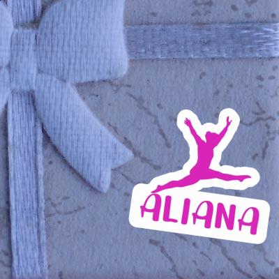 Sticker Aliana Gymnastin Notebook Sticker Aliana Gymnastin Gift package Image