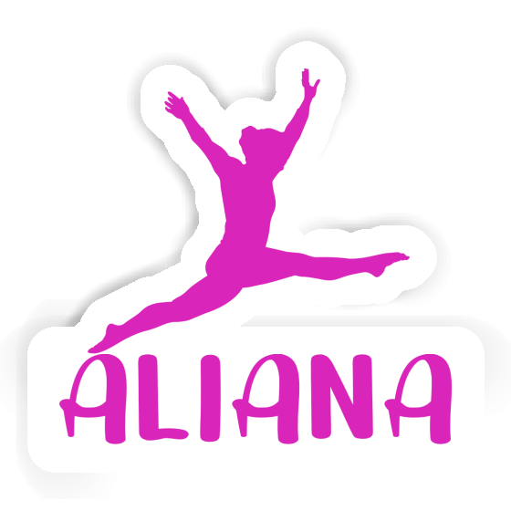 Sticker Aliana Gymnastin Notebook Sticker Aliana Gymnastin Notebook Image