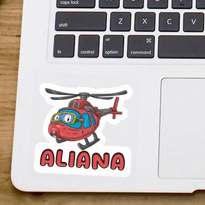 Autocollant Hélicoptère Aliana Notebook Autocollant Hélicoptère Aliana Gift package Image