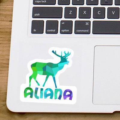 Sticker Hirsch Aliana Gift package Image