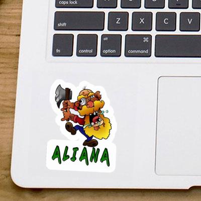 Sticker Aliana Forester Notebook Sticker Aliana Forester Gift package Image