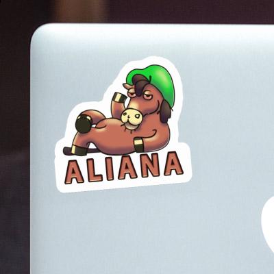 Aliana Aufkleber Pferd Notebook Aliana Aufkleber Pferd Notebook Image