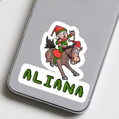 Aliana Aufkleber Reiter Notebook Aliana Aufkleber Reiter Gift package Image