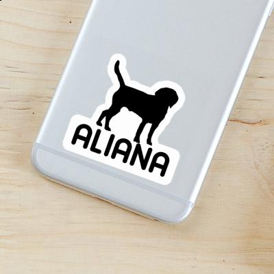 Sticker Aliana Hund Sticker Aliana Hund Image