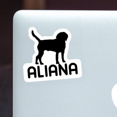 Sticker Aliana Hund Sticker Aliana Hund Image
