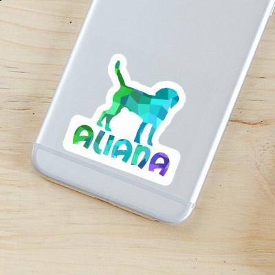 Autocollant Chien Aliana Notebook Autocollant Chien Aliana Notebook Image