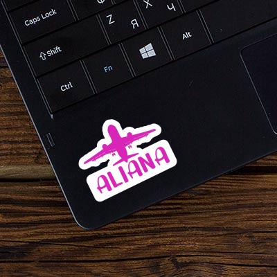 Aufkleber Aliana Jumbo-Jet Notebook Aufkleber Aliana Jumbo-Jet Notebook Image