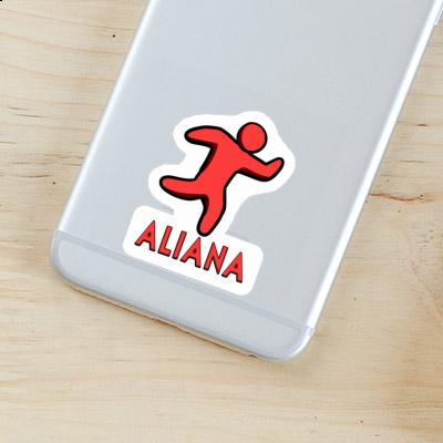 Autocollant Aliana Coureur Image