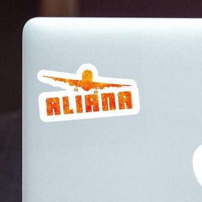 Aliana Autocollant Avion Notebook Aliana Autocollant Avion Notebook Image