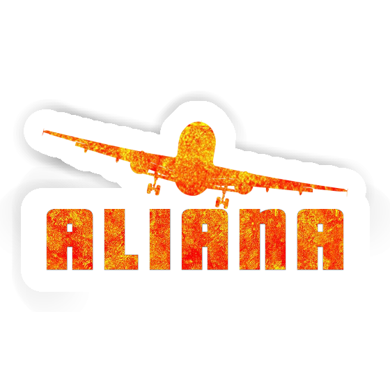 Flugzeug Sticker Aliana Gift package Image