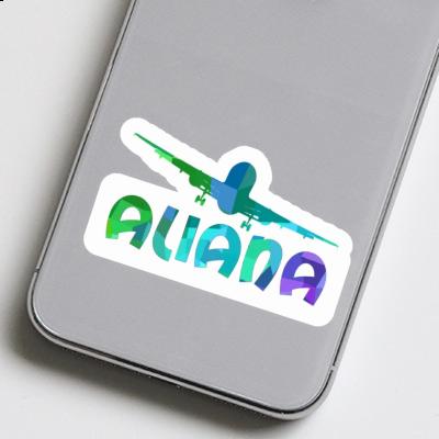 Aliana Sticker Flugzeug Laptop Aliana Sticker Flugzeug Laptop Image