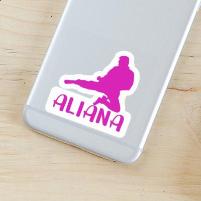 Sticker Karateka Aliana Image