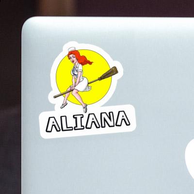 Infirmière Autocollant Aliana Laptop Infirmière Autocollant Aliana Laptop Image