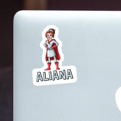 Aliana Autocollant Soignants Laptop Image