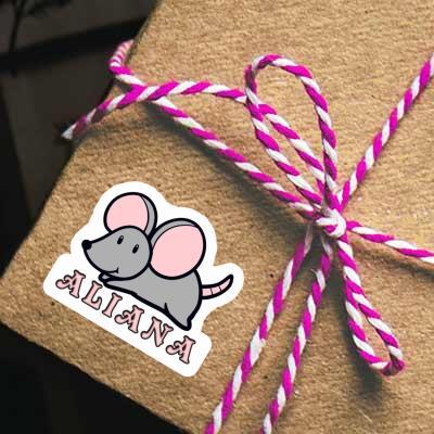 Aliana Autocollant Souris Notebook Aliana Autocollant Souris Gift package Image