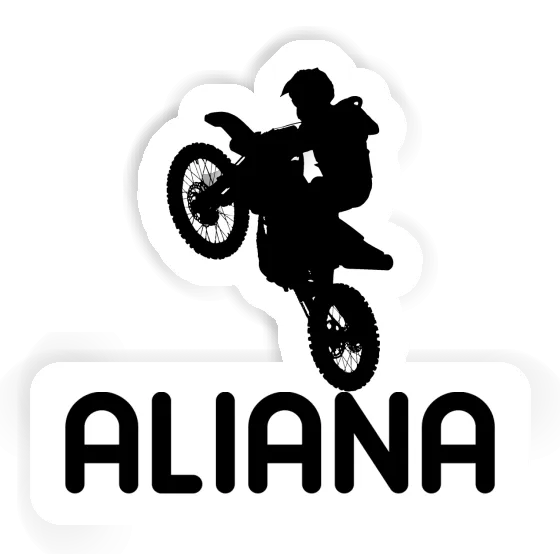 Sticker Motocross-Fahrer Aliana Laptop Sticker Motocross-Fahrer Aliana Laptop Image