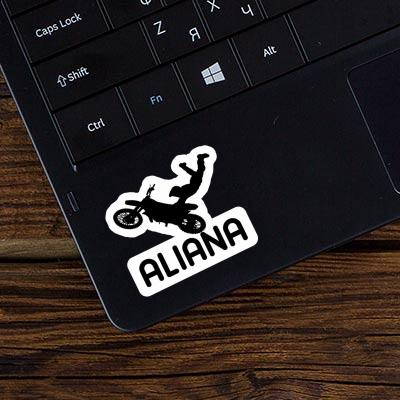 Aufkleber Motocross-Fahrer Aliana Aufkleber Motocross-Fahrer Aliana Image