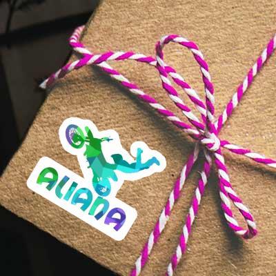Sticker Aliana Motocross-Fahrer Sticker Aliana Motocross-Fahrer Image